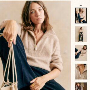 ***ISO*** Sezane Tobias sweater beige XXS